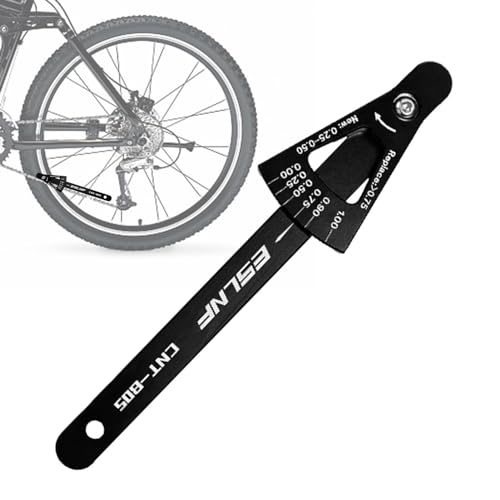 Fahrrad-Kettenverschleißmesser,Mit Klarer Anzeige, Multifunktionaler Kettenlehre, Fahrradketten-Prüfwerkzeug – Langlebiges Fahrradkettenwerkzeug Aus Aluminiumlegierung Mit Kleinem Loch Für Mountainbi Fahrrad-Kettenverschleißmesser,Mit Klarer Anzeige, Multifunktionaler Kettenlehre, Fahrradketten-Prüfwerkzeug – Langlebiges Fahrradkettenwerkzeug Aus Aluminiumlegierung Mit Kleinem Loch Für Mountainbi von Fukamou