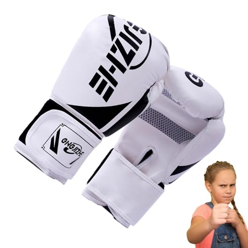 Fukamou Boxhandschuhe Für Kinder, Stoßdämpfende MMA-Handschuhe, 6 Unzen/8 Unzen Trainings-Box-Handschuhe Für Mädchen Und, Die Kickbox-Ausrüstung Kämpfen Fukamou Boxhandschuhe Für Kinder, Stoßdämpfende MMA-Handschuhe, 6 Unzen/8 Unzen Trainings-Box-Handschuhe Für Mädchen Und, Die Kickbox-Ausrüstung Kämpfen von Fukamou