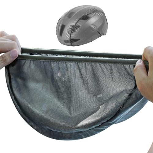 Fukamou Fahrradhelm-Abdeckung, wasserdicht, Mesh-Helme-Abdeckung für Radfahren | Überzug für gut sichtbare Helme - Winddichte Helmabdeckung, wasserabweisend, gut sichtbar, reflektierende Fahrradhelme, Fukamou Fahrradhelm-Abdeckung, wasserdicht, Mesh-Helme-Abdeckung für Radfahren | Überzug für gut sichtbare Helme - Winddichte Helmabdeckung, wasserabweisend, gut sichtbar, reflektierende Fahrradhelme, von Fukamou