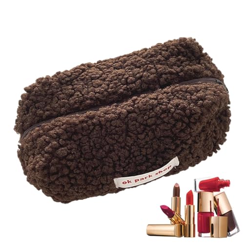 Fukamou Fuzzy-Make-up-Tasche | Multifunktionale Tasche Mit Großem Fassungsvermögen Reißverschlusstasche - Reise-Kulturbeutel-Organizer -Reise-Make-up-Kulturbeutel-Frauen-Waschbeutel von Fukamou