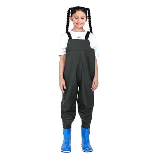 Fukamou Watstiefel zum für Kinder,Watstiefel für Kinder mit Stiefeln - Einteilige Wathose zum für Jugendliche, wasserdicht, mit Stiefeln | Regenhosen, Wathosen, Wasseranzüge für Teenager Fukamou Watstiefel zum für Kinder,Watstiefel für Kinder mit Stiefeln - Einteilige Wathose zum für Jugendliche, wasserdicht, mit Stiefeln | Regenhosen, Wathosen, Wasseranzüge für Teenager von Fukamou