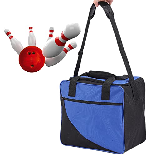 Aufbewahrungstasche Balling Bag,Bowling-Tasche aus Oxford-Stoff mit Schulterriemen - Bewahren Sie Ihre gesamte Bowlingausrüstung auf, einschließlich 1 10-Pin-Bowlingkugel, Schuhe (bis Größe 15 Fulenyi von Fulenyi