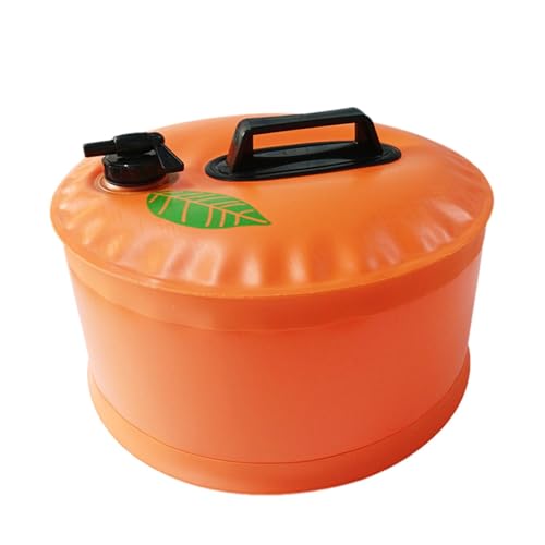 Camping-Wasserbehälter – großer faltbarer tragbarer Wassertank – verstärkte Griffe, rutschfester Camping-Wasserspeicher mit Zapfhahn für Reisen im Freien von Fulenyi