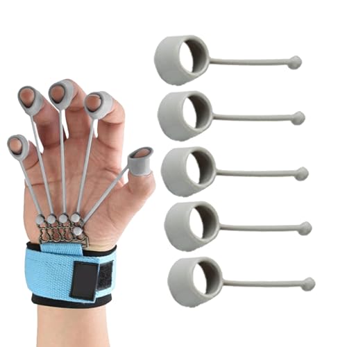 Fingerhantel | Fingerverlängerungstrainer, 5 Stück, Fingerhaltung, Stärkung des Griffs für die Übungsfinger, verbessert die Muskelkraft der Hand von Fulenyi