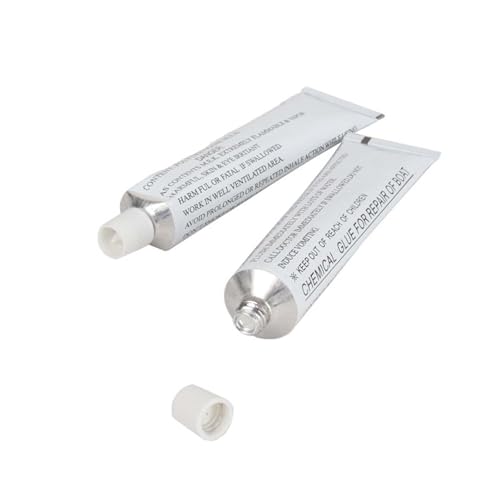 Fulenyi 2 Stück 30 Ml Vinyl-Reparatur-Klebstoff Und Dichtstoff, Flüssiges PVC, Kajak-Reparaturkleber, Pool Reparaturset Kleber, Stark Haftender Hochleistungskleber, PVC Reparatur Kleber Sind Geeignet Fulenyi 2 Stück 30 Ml Vinyl-Reparatur-Klebstoff Und Dichtstoff, Flüssiges PVC, Kajak-Reparaturkleber, Pool Reparaturset Kleber, Stark Haftender Hochleistungskleber, PVC Reparatur Kleber Sind Geeignet von Fulenyi