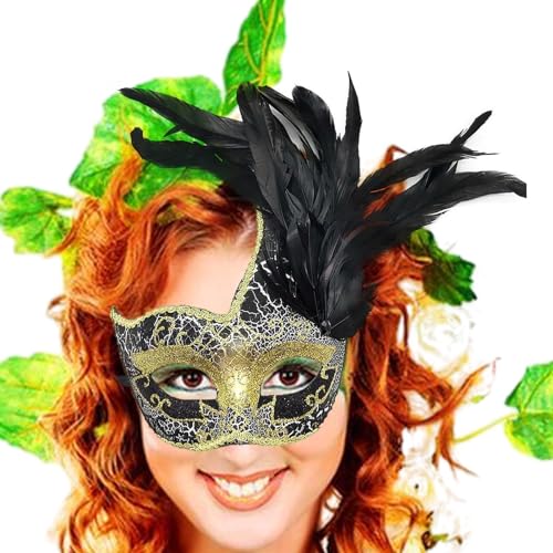 Fulenyi Karnevals-Gesichtsbedeckung, Halloween-Party-Gesichtsbedeckung – Halloween-Party-Gesichtsabdeckung, Karneval, Halloween, Gesichtsbedeckung für Karneval von Fulenyi