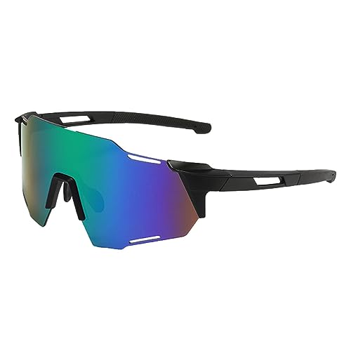 Fulenyi Polarisierte Rennradbrille | Outdoor-Sport-Sonnenbrille | winddichte staubdichte Brille zum Reiten, Golf, Laufen, Softball von Fulenyi