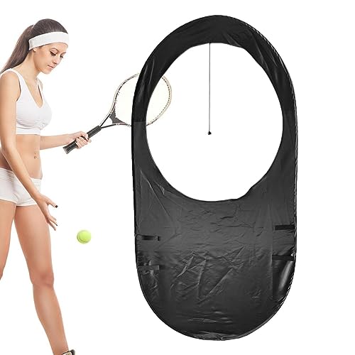Tenniszielnetz, tragbare Ausrüstung für die Praxis von Schlägen im Tennis – großer Tennis-Schläger für Anfänger, Frauen, Männer, drinnen von Fulenyi