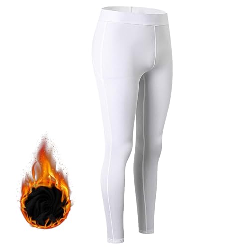 Leggings für Damen Lang Thermo Leggings Gym Thermohose Fleece Thermoleggings Winter Winterleggins Warme Gefütterte Leggings Baumwolle Thermo Hose von Fulidngzg