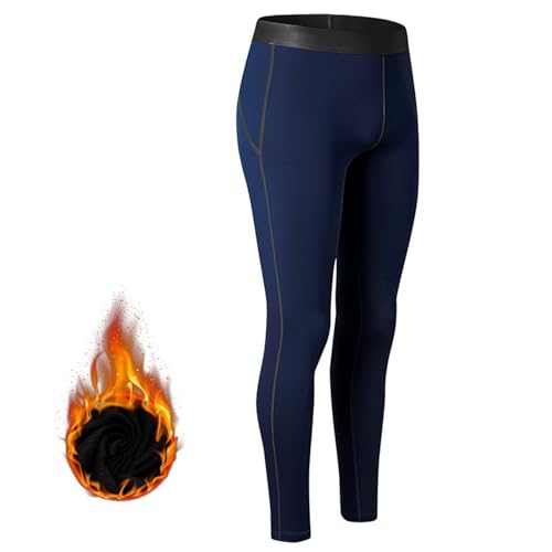 Leggings für Damen Lang Thermo Leggings Gym Thermohose Fleece Thermoleggings Winter Winterleggins Warme Gefütterte Leggings Baumwolle Thermo Hose von Fulidngzg