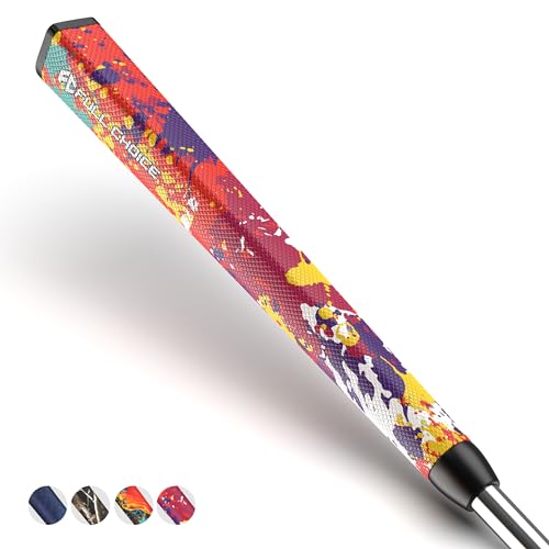 Full Choice Einzigartiges Design Puttergriff - Pistolengriff, dezentes Aroma, hervorragende 360°-Textur, rutschfeste Oberfläche, STD-Größe Golf Putter Griffe für Männer Full Choice Einzigartiges Design Puttergriff - Pistolengriff, dezentes Aroma, hervorragende 360°-Textur, rutschfeste Oberfläche, STD-Größe Golf Putter Griffe für Männer von Full Choice