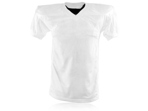 Full Force American Football Gamesjersey, weiß, Gr. YL-5XL L von Full Force