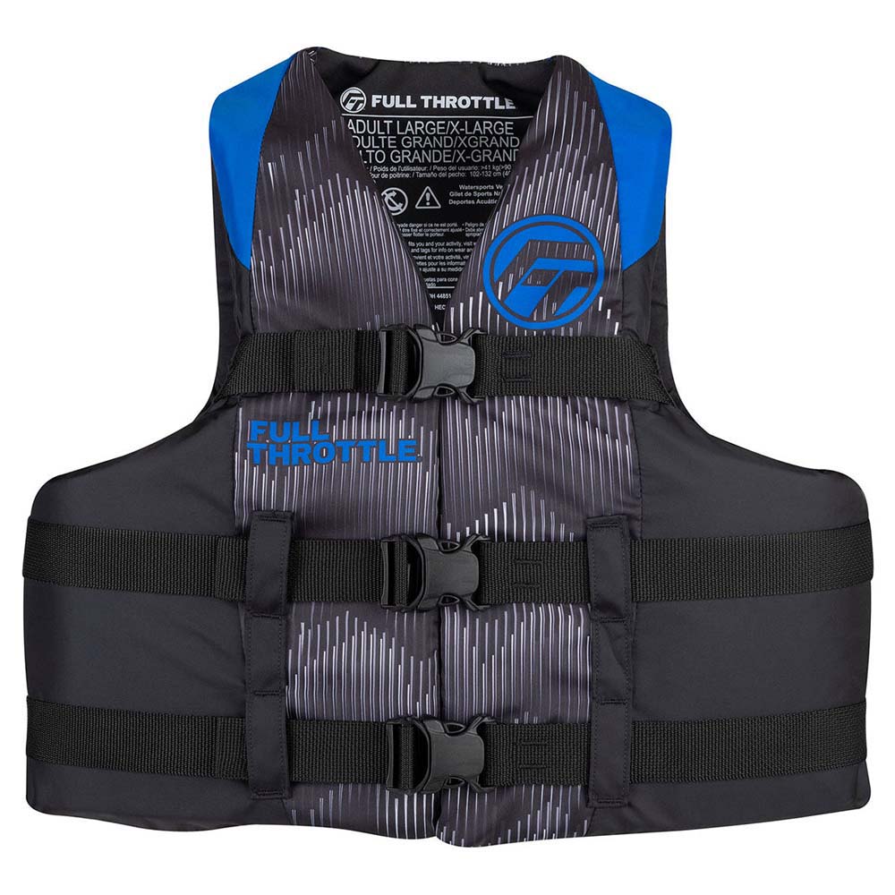 Full Throttle Nylon Life Jacket Grau S-M Full Throttle Nylon Life Jacket Grau S-M von Full Throttle