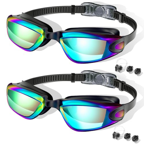 FullLove Schwimmbrille Kinder, 2 Stück Schwimmbrille mit Silikon-Nasenbrücke, Anti-Beschlag UV-Schutz Klare Sicht Wasserdicht, für Kinder im Alter von 3-14 Jahren für Jungen Mädchen FullLove Schwimmbrille Kinder, 2 Stück Schwimmbrille mit Silikon-Nasenbrücke, Anti-Beschlag UV-Schutz Klare Sicht Wasserdicht, für Kinder im Alter von 3-14 Jahren für Jungen Mädchen von FullLove