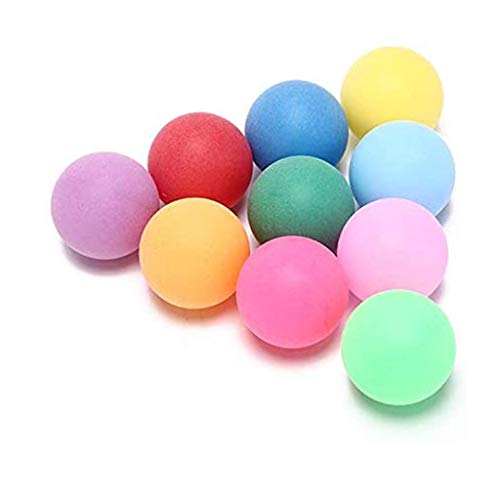 Fulltime E-Gadget 50 Stück Farbe Tischtennisbälle, Training Tischtennis Ball, Dedicated Bälle für Tischtennis-Spieler baelle Ping Pong Bälle von Fulltime E-Gadget