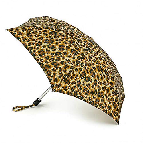 Fulton Tiny 2 Bling Leopard Print Regenschirm, gelb, Tiny 2 Fulton Tiny 2 Bling Leopard Print Regenschirm, gelb, Tiny 2 von Fulton
