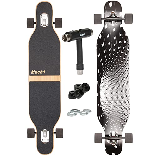 Camber Longboard mit Keramik Kugellager in Flex1 Drop Through Cruiser Freeride Skaten Komplettboard mit T-Tool Camber Longboard mit Keramik Kugellager in Flex1 Drop Through Cruiser Freeride Skaten Komplettboard mit T-Tool von FunTomia