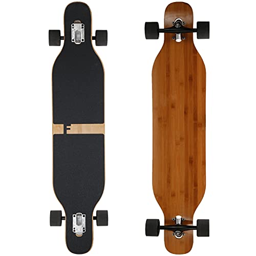 FunTomia Longboard mit 3 Flex Stufen Drop Through Cruiser Komplettboard Mach1 Speed Kugellager T-Tool FunTomia Longboard mit 3 Flex Stufen Drop Through Cruiser Komplettboard Mach1 Speed Kugellager T-Tool von FunTomia