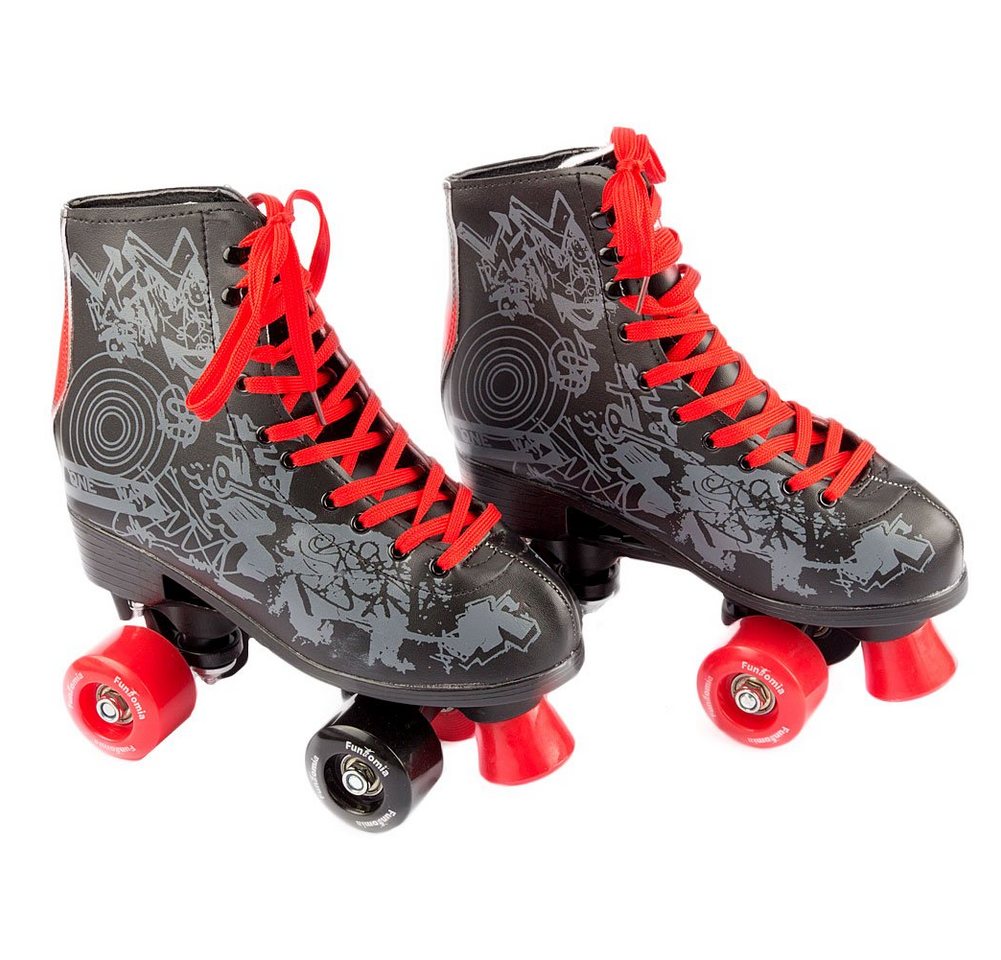 FunTomia Rollschuhe Rollschuhe/Discoroller Größen 30-42 Rollerskates Retro Disco FunTomia Rollschuhe Rollschuhe/Discoroller Größen 30-42 Rollerskates Retro Disco von FunTomia
