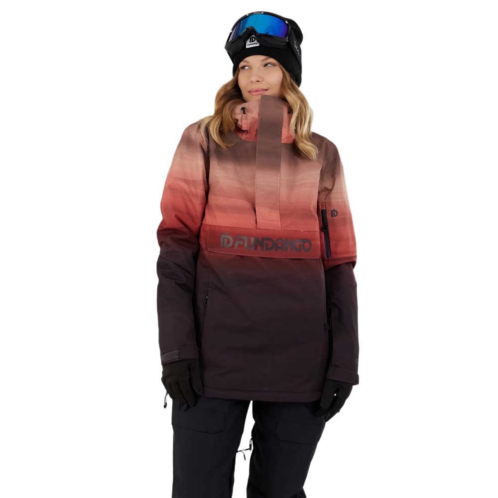 Fundango Birch Eco Logo Jacket Braun,Rot S Frau Fundango Birch Eco Logo Jacket Braun,Rot S Frau von Fundango