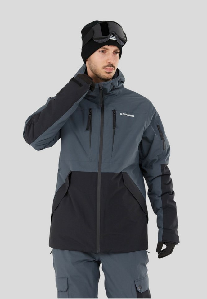 Fundango Winterjacke Baily ECO Allmountain Die PFC-freie Herren-Skijacke besteht völlig aus recyceltem Polyester von Fundango