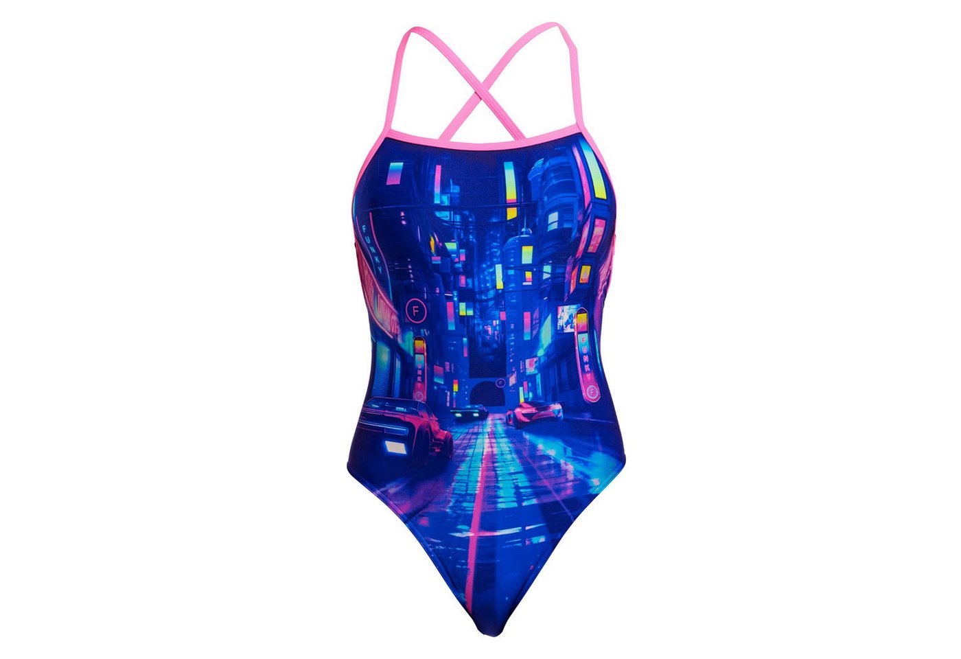 Funkita Badeanzug Cyber City Badeanzug Funkita Badeanzug Cyber City Badeanzug von Funkita