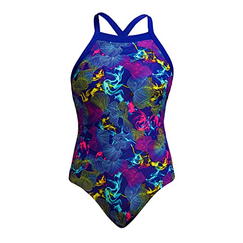 Funkita Badeanzug Damen Oyster Saucy X-förmige verstellbare Träger, Größe:36 von Funkita