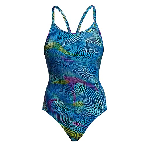 Funkita Badeanzug Damen Wires Crossed, Größe:34 von Funkita