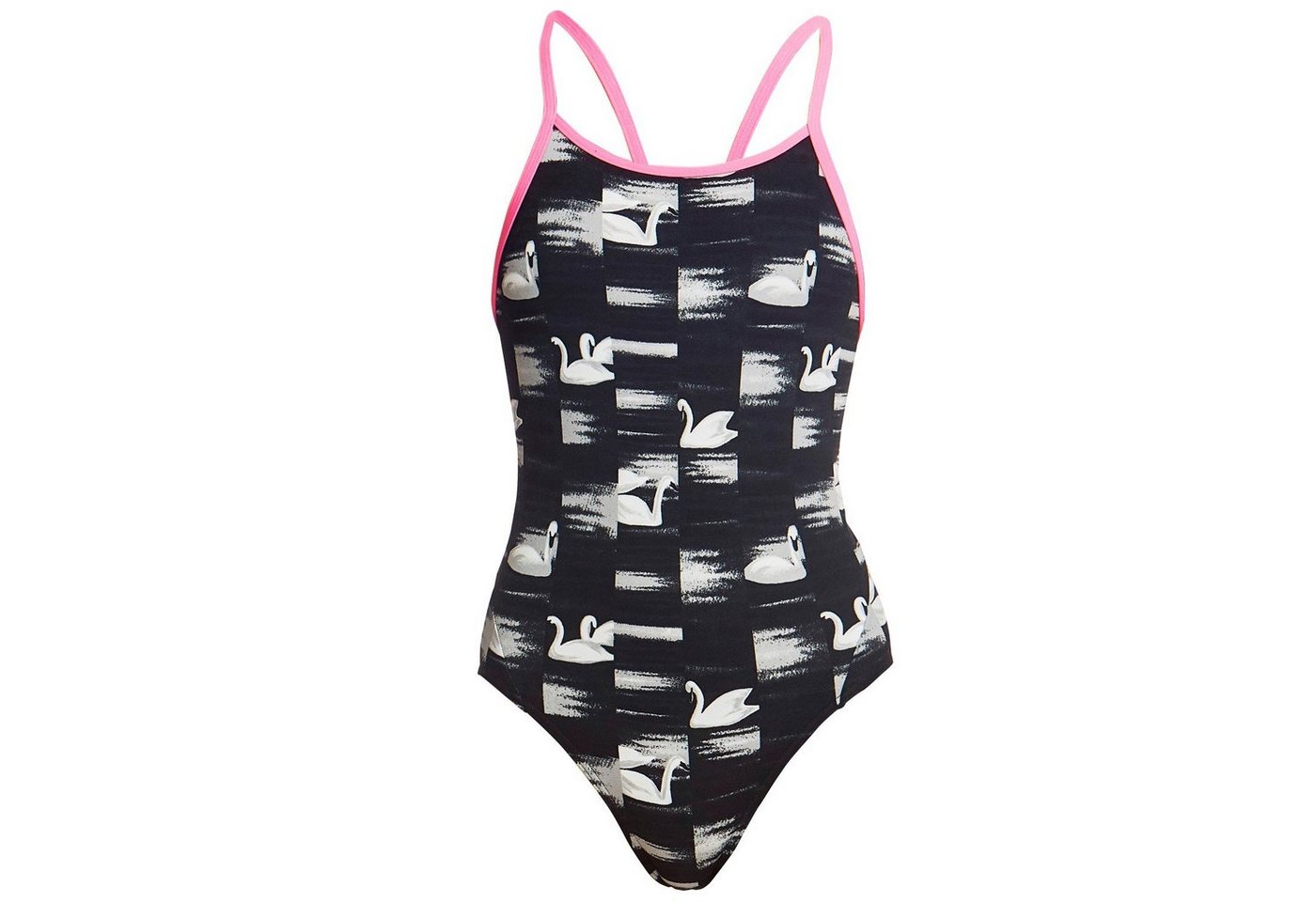 Funkita Badeanzug Funkita Badeanzug Mädchen Blank Swan mit verkleinertem Rückenausschnitt Funkita Badeanzug Funkita Badeanzug Mädchen Blank Swan mit verkleinertem Rückenausschnitt von Funkita
