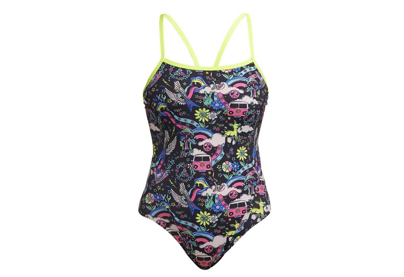 Funkita Badeanzug Hippy Dippy Badeanzug für Damen chlorresistent schnelltrocknend von Funkita