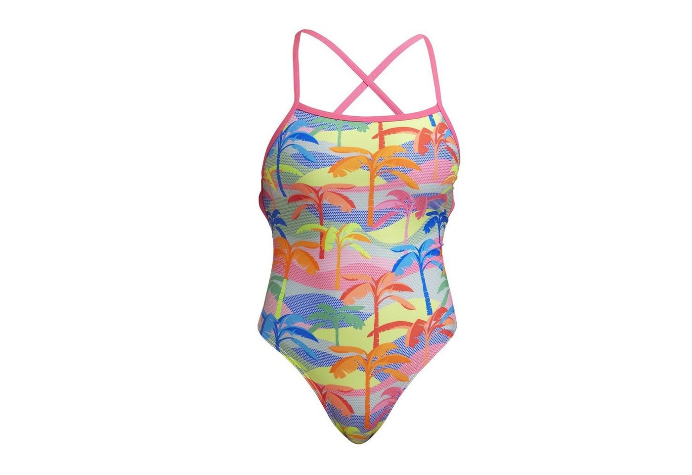 Funkita Badeanzug Poka Palm Badeanzug für Damen chlorresistent schnelltrocknend, UV 50+ von Funkita