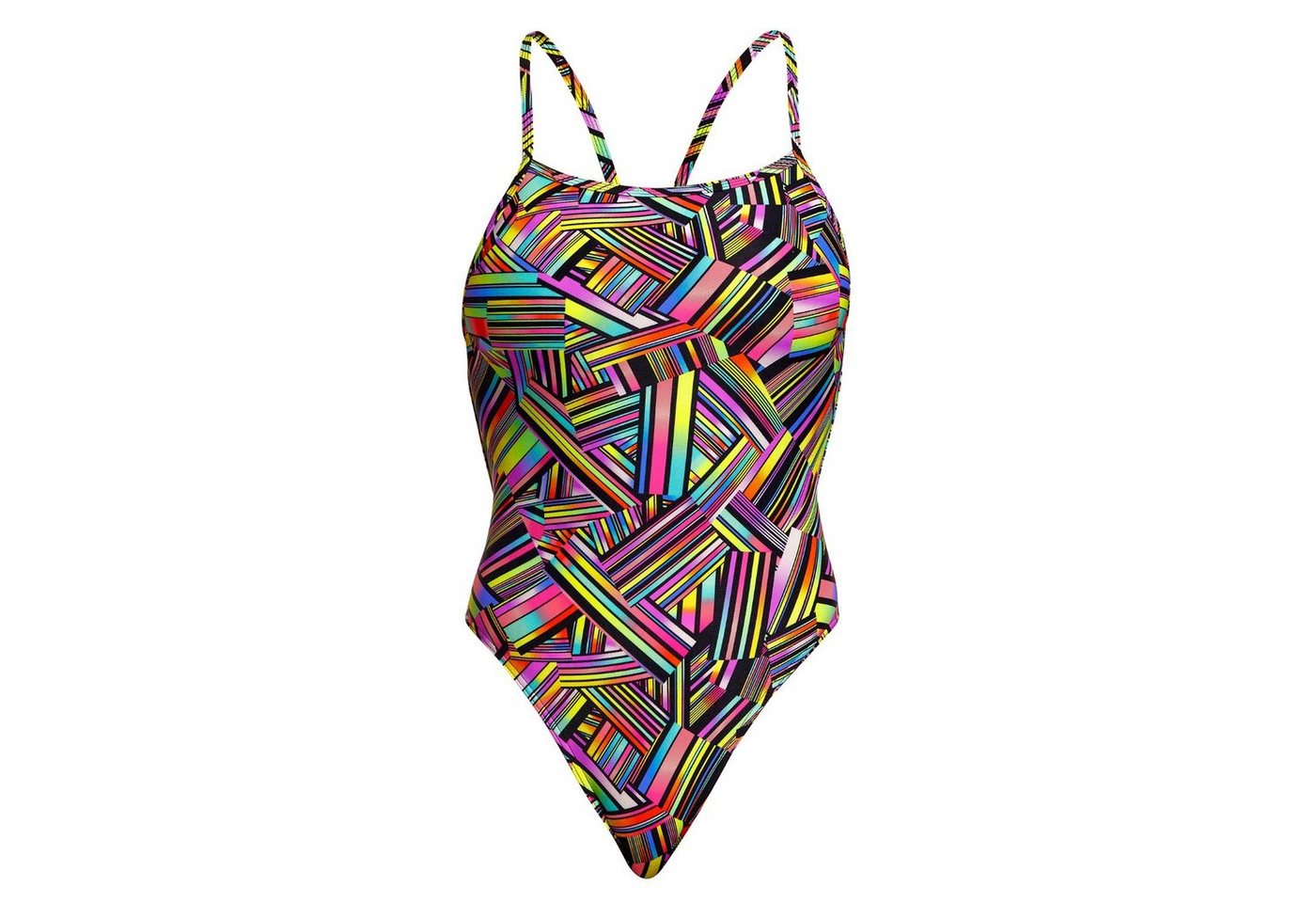 Funkita Badeanzug Strip Straps chlorresistent, schnelltrocknend und UV Schutz 50+ von Funkita