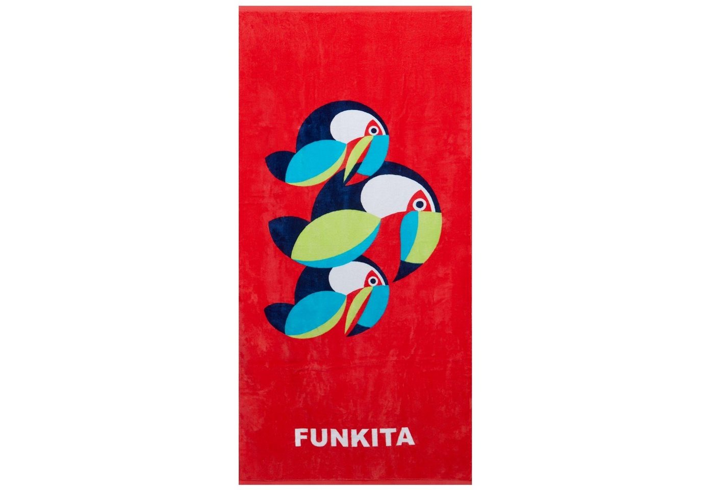 Funkita Badetücher Handtuch mit Papageien, Baumwolle, angenehm & weich Funkita Badetücher Handtuch mit Papageien, Baumwolle, angenehm & weich von Funkita