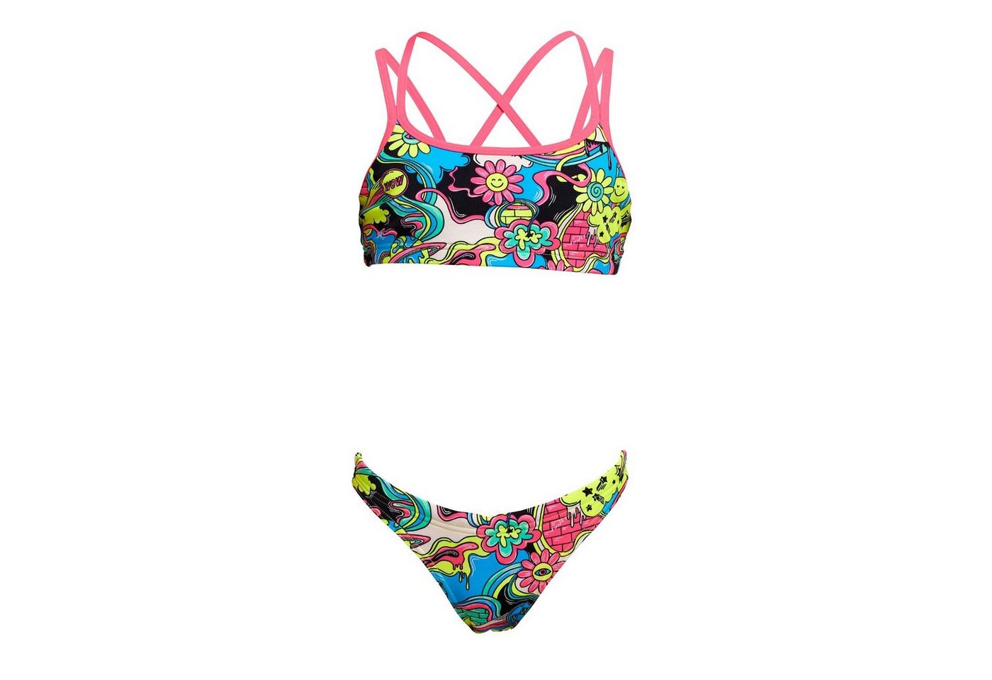 Funkita Bandeau-Bikini Bikini Smash Mouth chlorbeständig Funkita Bandeau-Bikini Bikini Smash Mouth chlorbeständig von Funkita
