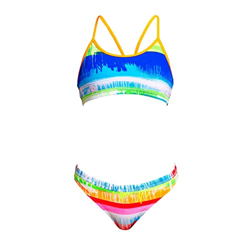 Funkita Bikini Mädchen Dye Hard chlorbeständig, Kinder Größen:140 von Funkita