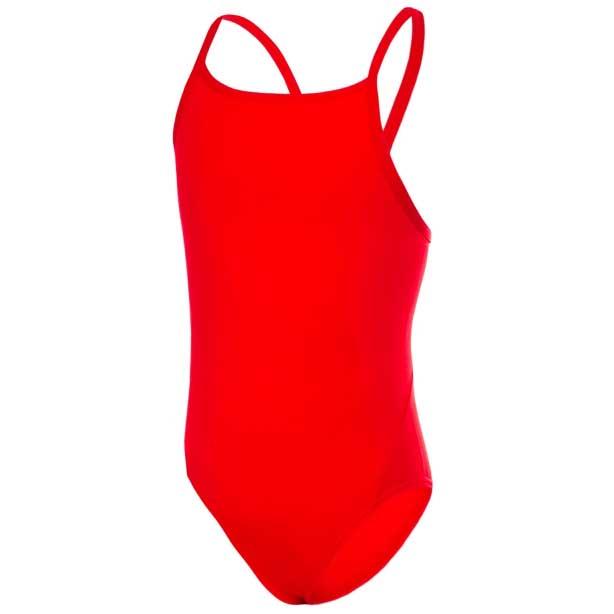 Funkita Diamond Back Plain Swimsuit Rot 12 Years Mädchen von Funkita