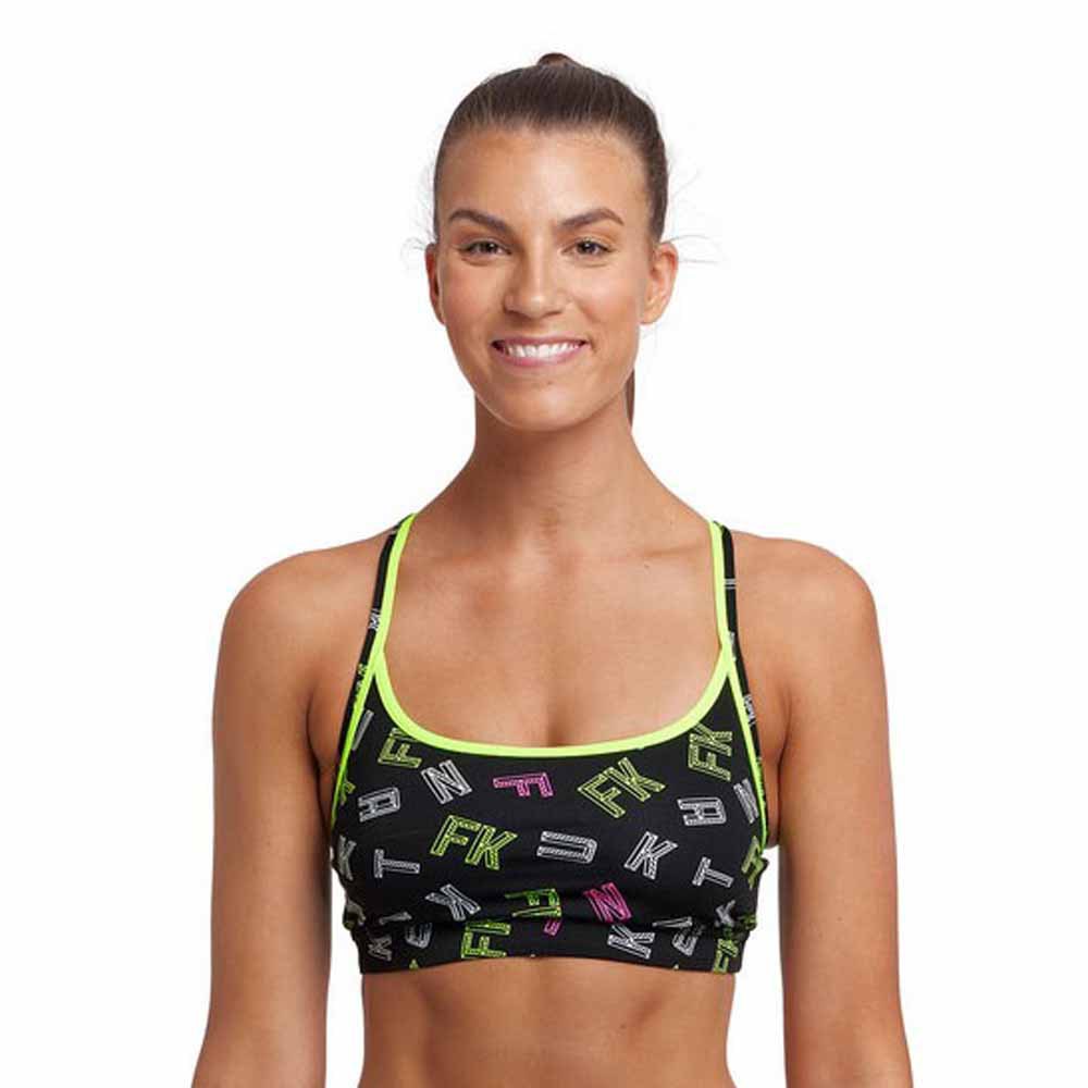 Funkita Fked Bikini Top Mehrfarbig AUS 8 Frau Funkita Fked Bikini Top Mehrfarbig AUS 8 Frau von Funkita