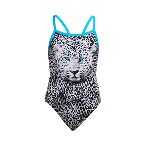 Funkita Girl's Single Strap One Piece White Walker - Schwimmanzug für Mädchen, Größe:164 von Funkita