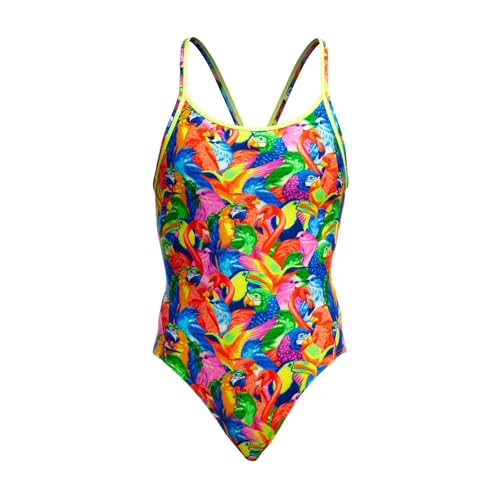 Funkita Ladies Diamond Back One Piece Bright Birds - Schwimmanzug für Damen, Größe:36 von Funkita