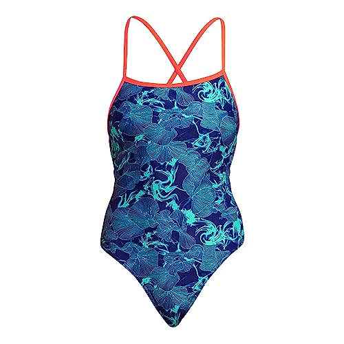 Funkita Ladies Strapped In One Piece Zoo Night Life - Schwimmanzug Damen, Größe:42 von Funkita