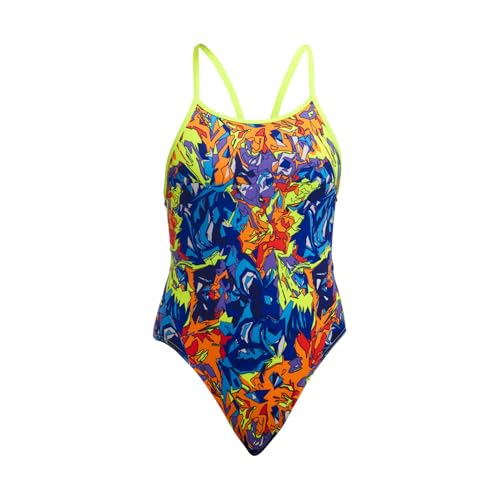 Funkita Mixed Mess Badeanzug Mädchen | Kinder chlorresistent schnelltrocknend, Kinder Größen:164 von Funkita