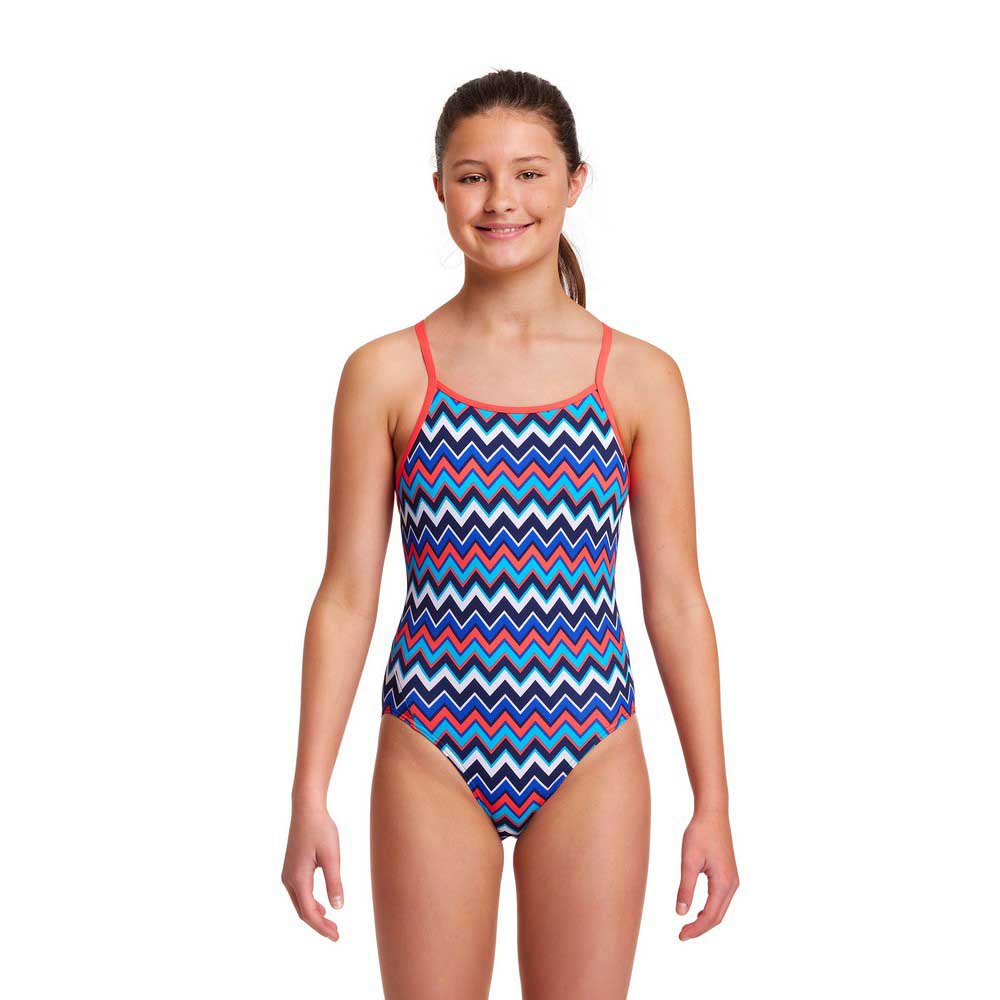 Funkita Nautical Mile Swimsuit Blau 10 Years Mädchen von Funkita