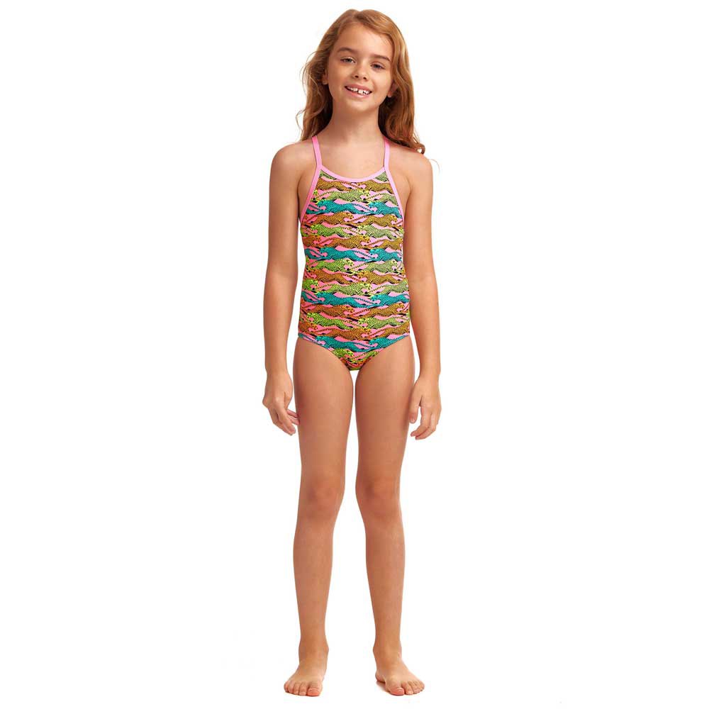 Funkita Printed Swimsuit Rosa 4 Years Mädchen Funkita Printed Swimsuit Rosa 4 Years Mädchen von Funkita