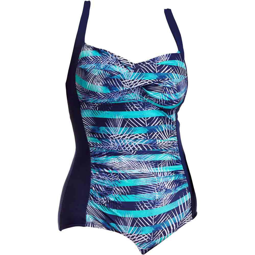 Funkita Ruched Swimsuit Blau AUS 16 Frau von Funkita