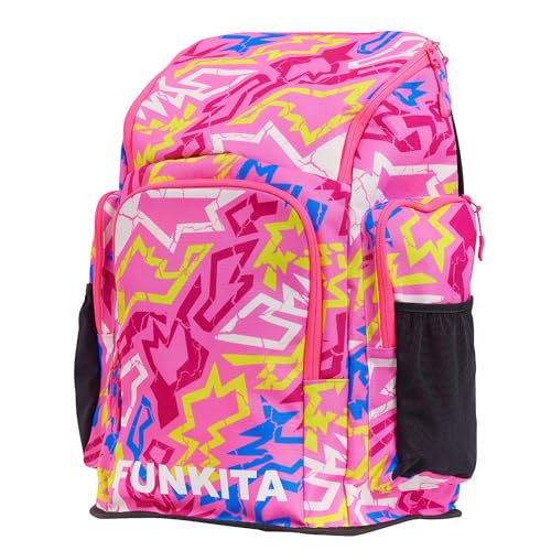 Funkita Schwimmrucksack Space Case Rock Star | Dive In 40 Liter, Farbe:Rosa von Funkita