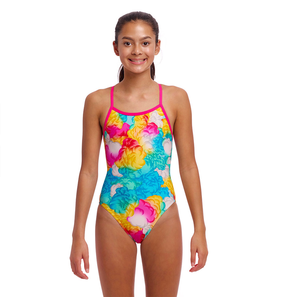 Funkita Single Strap Swimsuit Mehrfarbig 10 Years Mädchen Funkita Single Strap Swimsuit Mehrfarbig 10 Years Mädchen von Funkita