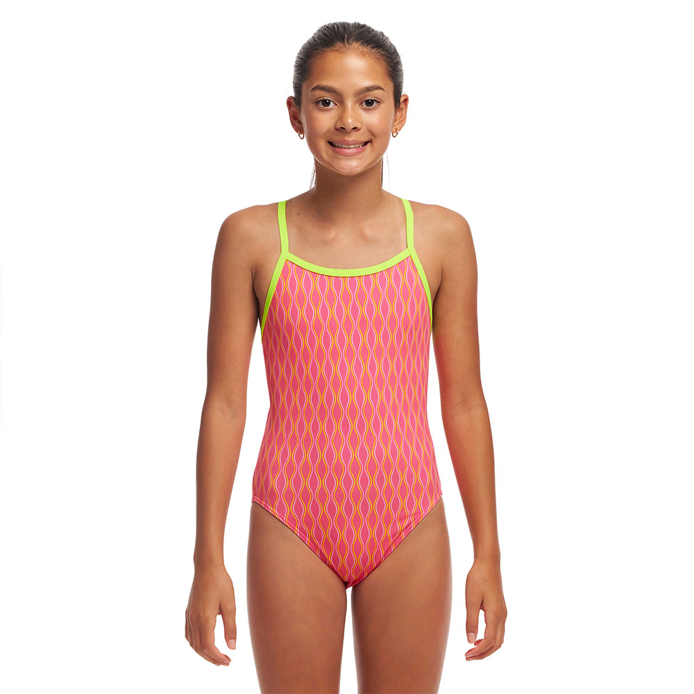Funkita Single Strap Swimsuit Rosa 12 Years Mädchen Funkita Single Strap Swimsuit Rosa 12 Years Mädchen von Funkita