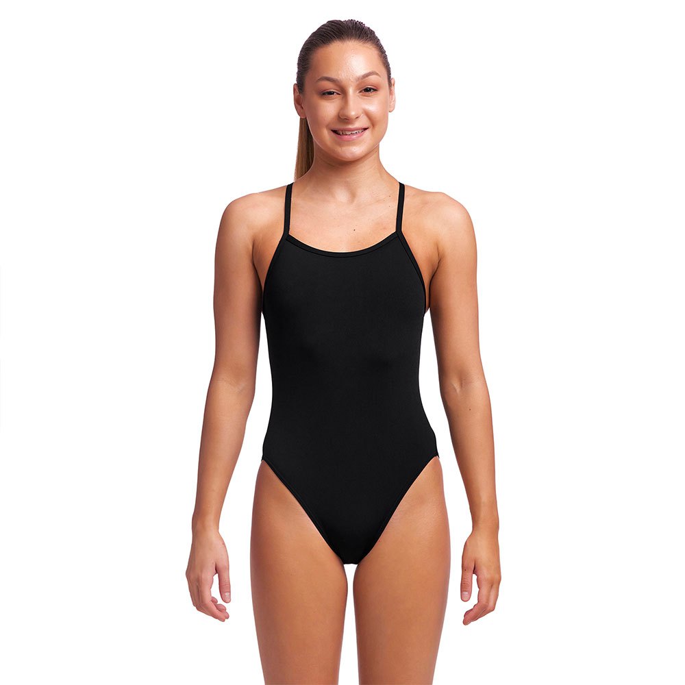 Funkita Single Strap Swimsuit Schwarz 14 Years Mädchen von Funkita