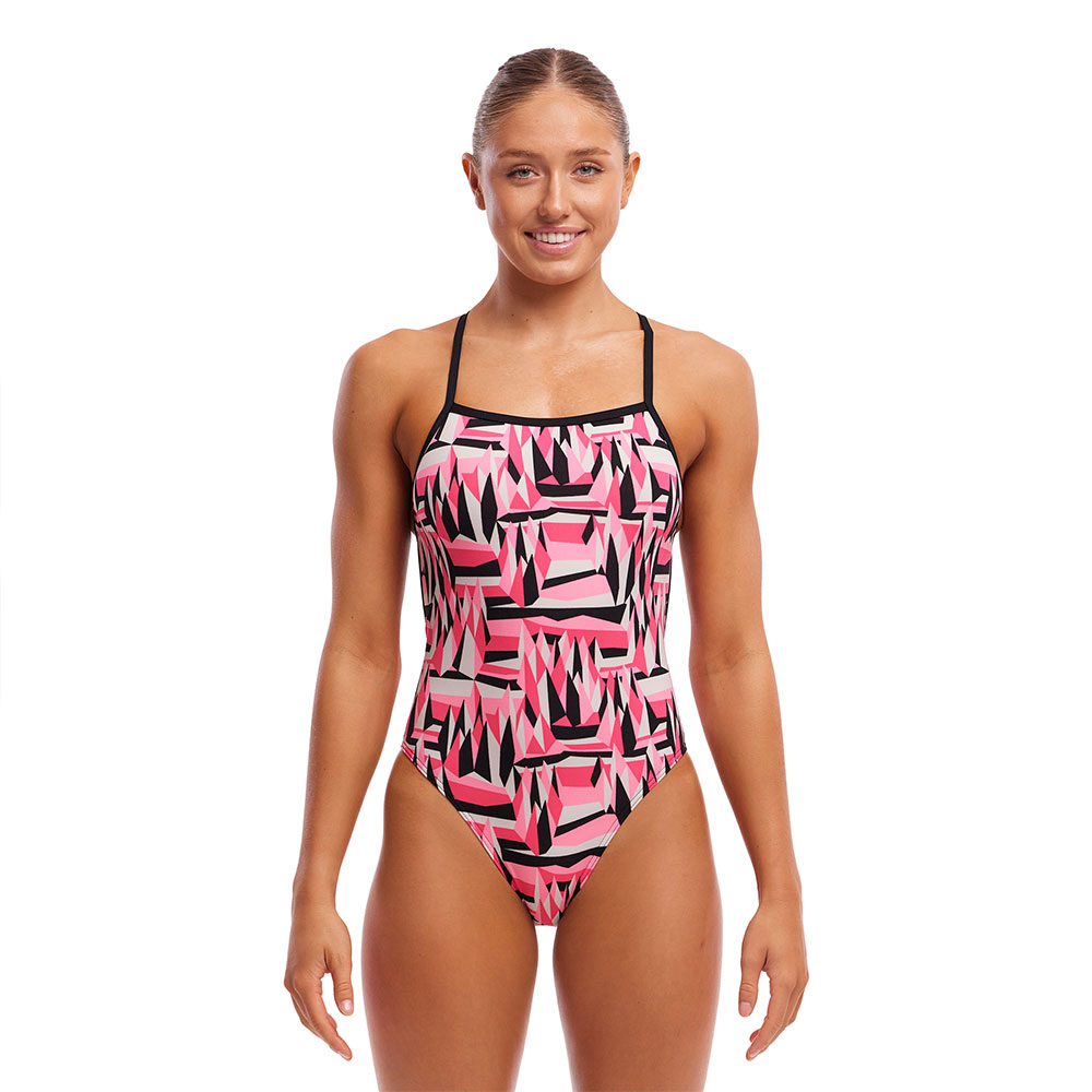 Funkita Single Strength Swimsuit Rosa AUS 10 Frau von Funkita