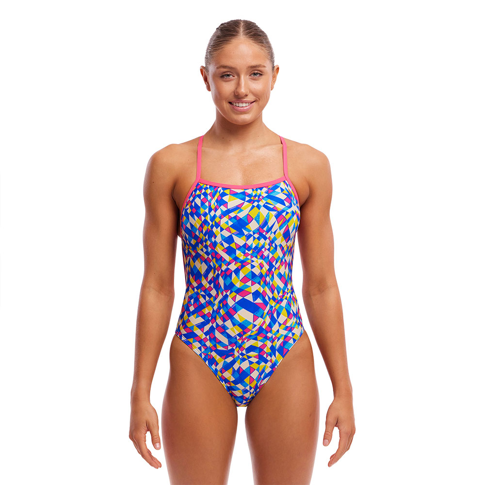 Funkita Single Strength Swimsuit Blau AUS 10 Frau von Funkita